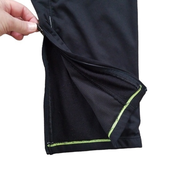Saucony Women's Black Reflective Flexshell Run Shield Lined Running Pants Sz. S - Picture 6 of 13